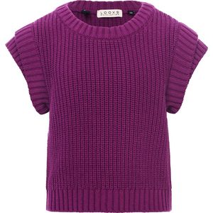 LOOXS 10sixteen 2332-5065-274 Meisjes Sweater/Vest - Maat 176 - Paars van 60% Cotton 40% acryl