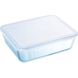 Pyrex Cooking & Storage All in One - Met Deksel - Borosilicaatglas - 25 x 20 cm - 2.6 l