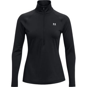 Under armour cg authentics 1/2 zip in de kleur zwart.