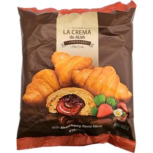 Croissant - La Crema - Aardbei vulling - 210g