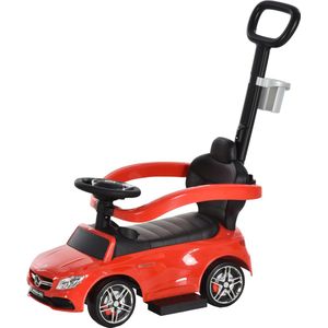 HOMCOM Kinderauto kinderwagen voor baby's 12-36 maanden 370-112