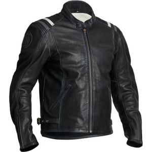 Halvarssons Leather Jacket Skalltorp Black 48 - Maat - Jas
