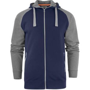 Mac One HOODIE CHRIS 2532028 - marine / grijs mêlée - XS