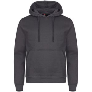 Clique Miami Hoody 0201031 - metaalgrijs - 4XL