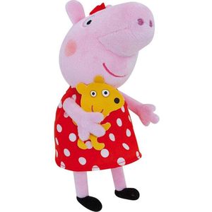 Peppa Pig Polka dot - Knuffel - 20 cm - Multi