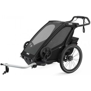 Thule Chariot Sport 1 - Fietskar - Black on Black