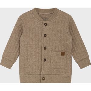 Hust and Claire Cardigan Cliff - bruin - maat 74
