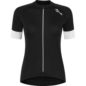 Rogelli Modesta Fietsshirt Dames - Korte Mouwen - Wielershirt - Zwart - Maat XXL