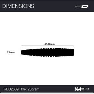 Red Dragon Rifle 90% - Dartpijlen 23 Gram