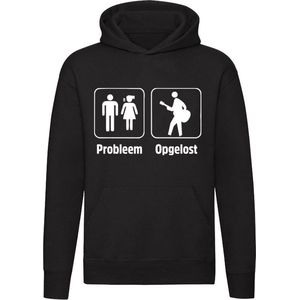 Probleem opgelost | gitaar | hobby | relatie | gezin | gezeik | ruzie | muziek | gitarist | muzikant | concert | band | Unisex | Trui | Hoodie | Sweater | Capuchon