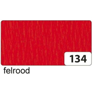 Folia - Crêpepapier - Rood - 250x50cm