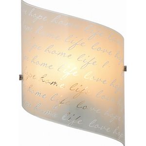 LED Wandlamp - Wandverlichting - Trion Sonu - E27 Fitting - 1-lichts - Vierkant - Mat Wit - Aluminium