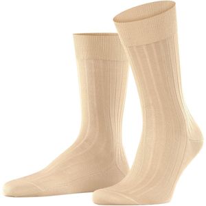 FALKE Milano met klimaatactieve zool katoen sokken heren beige - maat 41-42