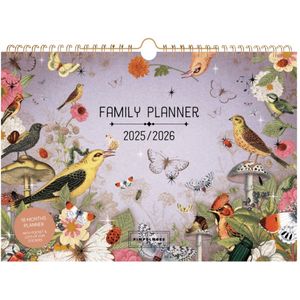 Pimpelmees family planner 18 months 2025 - 2026 Terra Botanica - Berry