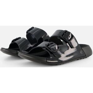 Ecco Cozmo Slippers zwart Leer - Dames - Maat 36