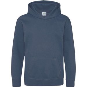 Just Hoods Kids Hoodie Airforce Blue Maat 1/2 (XXS)