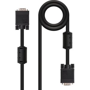 VGA Cable NANOCABLE 10.15.01 Black