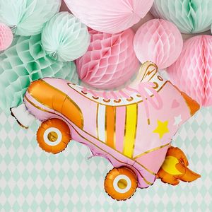 PartyDeco - Folieballon rollerskate - Ballon - Multicolor