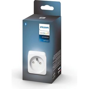 Voeg Elke Lamp Toe aan je Hue Systeem - Compacte Slimme Stekker - Verbind met Bluetooth of Hue Bridge - Werkt met Alexa en Google Home - België - Slimme Stekker