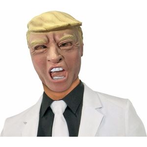 Rubber masker president Trump