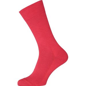 FALKE Family grondstofvriendelijk zacht zonder motief duurzaam ondoorzichtig mid-rise Duurzaam Katoen Rood Heren sokken - Maat 47-50