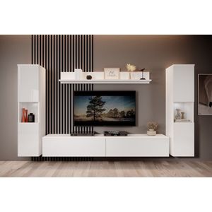 Meubella - Wandmeubel Pure XL - Wit