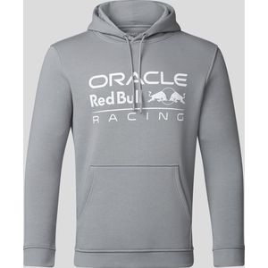 Red Bull Racing Logo Hoody Grijs 2023 S - Max Verstappen - Sergio Perez - Oracle