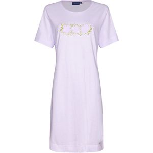 Pastunette - Blossoms - Dames Nachthemd - Paars - Katoen - Maat 50