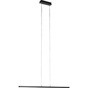 QAZQA banda - Moderne LED Hanglamp voor boven de eettafels-sin eetkamer - 1 lichts - L 915 mm - Zwart - Woonkamer