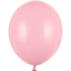 Partydeco - Ballonnen pink (12 cm - 100 stuks)