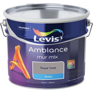 Levis Ambiance Muurverf Mix - Satin - Taupe Twist - 10L
