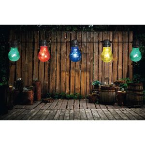 Partylights - Lichtsnoer 10m - Multicolor - tuinverlichting