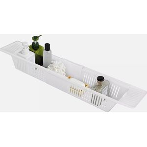 Verstelbare Badkamer Organisator met Uittrekbare Functie voor Badaccessoires en Speelgoed
