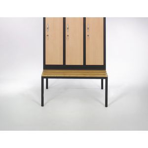 Furni24 Onderbouw bank zwart 90 cm