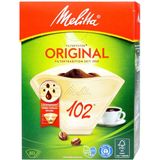 Melitta Filter Papers 102 Natural Brown Aroma, 80-pack