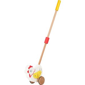 Small Foot Stokroller Kip Wit Hout 61 Cm