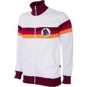 COPA - AS Roma 1981 - 82 Retro Voetbaljack - Mannen - Wit - XXL