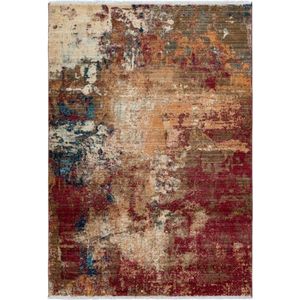 Flycarpets Modern Vloerkleed Colonia - Kleur: Rood - Afmeting: 160x230cm