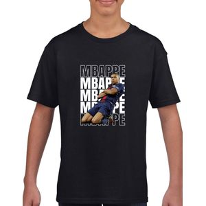 Mbappe - kylian - PSG - T-Shirt - Zwart text wit - Maat 3x XL - T-Shirt met witte tekst - Grappige teksten - Cadeau - ``t-shirt cadeau - Mbappe - 10 - kylian - PSG - voetbal -