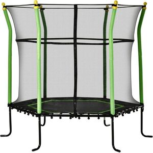 Mini Trampoline - Kinder Trampoline Met Veiligheidsnet - Fitness Trampoline – Voor Kinderen – Kleine Trampoline – Peuter & kindertrampoline – Indoor & Outdoor