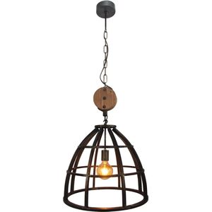 Chericoni Aperto hanglamp - 1 lichts - Ø 47 cm - E27- Zwart