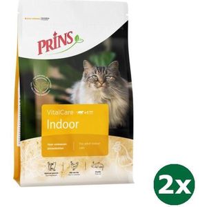 Prins cat vital care indoor kattenvoer 2x 4 kg
