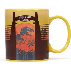 Half Moon Bay Jurassic Park Mok/beker Heat Change Mug Gates Multicolours