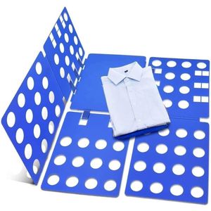 Bastix - Shirt vouwplank t-shirt vouwen vouwhulp eenvoudig en snel voor kinderen kleding wassen vouwen wasverblijf en overhemdenplooien, 68 x 57 cm