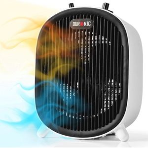 Draagbare Ventilatorkachel met Ventilatorfunctie - 1200W en 2000W Verwarming en Veilige Oververhittingsbeveiliging