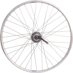 Shimano Achterwiel 28 / 622 x 19C ZAC19 velg met Nexus 7 remnaaf zilver