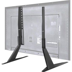 Universele tv-standaard poten tv-voeten voor 23 tot 42 inch LCD LED OLED-plasma-tv's, tafelblad vervanging tv-standaard voetstuk verhoger voor plat en gebogen scherm Max VESA 400x200 mm tot 40 kg