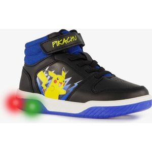 Pokemon hoge kinder sneakers met lichtjes blauw - Maat 25