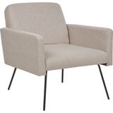 NARKEN - Fauteuil - Beige - Polyester