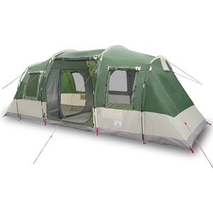 vidaXL - Tunneltent - 4-persoons - waterdicht - groen
